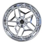 19inch Forged 2 PC Wheels Polished Disc Lip For Luxury Mercedes Benz A35 Car