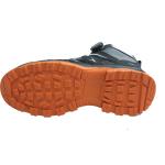CE Microfiber Leather Rubber Cement Protection Footwear With Mesh Upper Safety