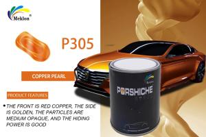 China Nontoxic Copper Car Pearl Paint Weatherproof Anti UV Glossy Finish wholesale