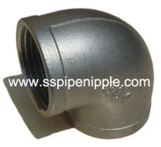 China Casting Stainless Steel Pipe Fittings Stainless Steel Elbow 90 Degree wholesale