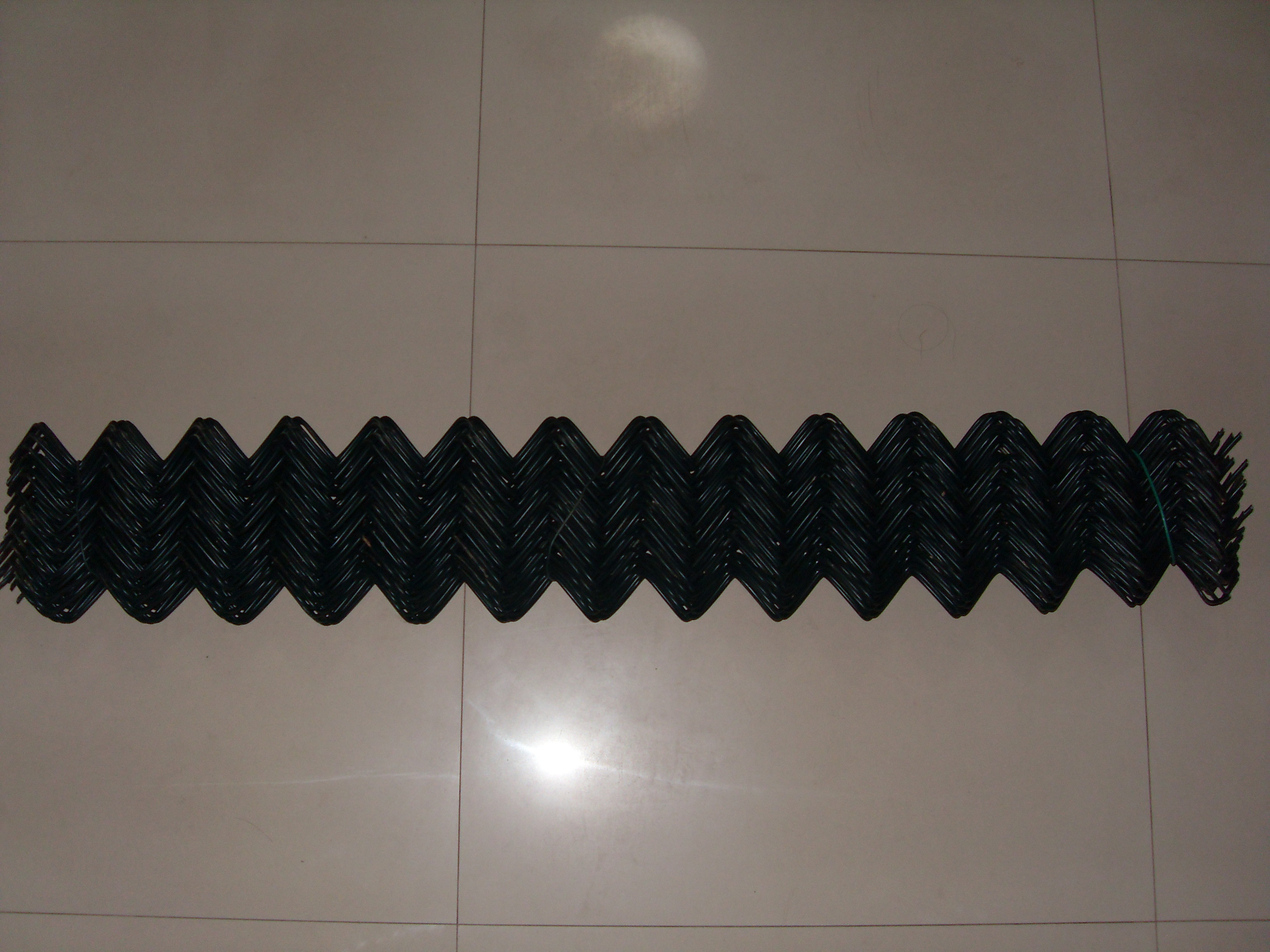 galvanized chain link fence-diamond wire mesh- pvc coated chain link fence