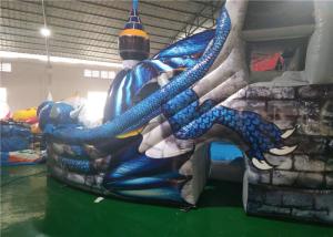 China Cool Professional Commercial Bounce House Combo Environmental Friendly wholesale