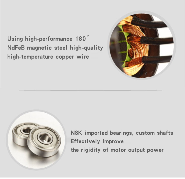Faradyi 12v 24v 36v 48v 1hp 1kw 2kw 3kw 4kw 5kw Car Fan Boat Waterproof Bearing Vehicle Electric Bldc Brushless Dc Motor