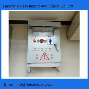 China Building maintenance unit 2 meters aluminium cradle with wire winder in Indonesia for sale wholesale