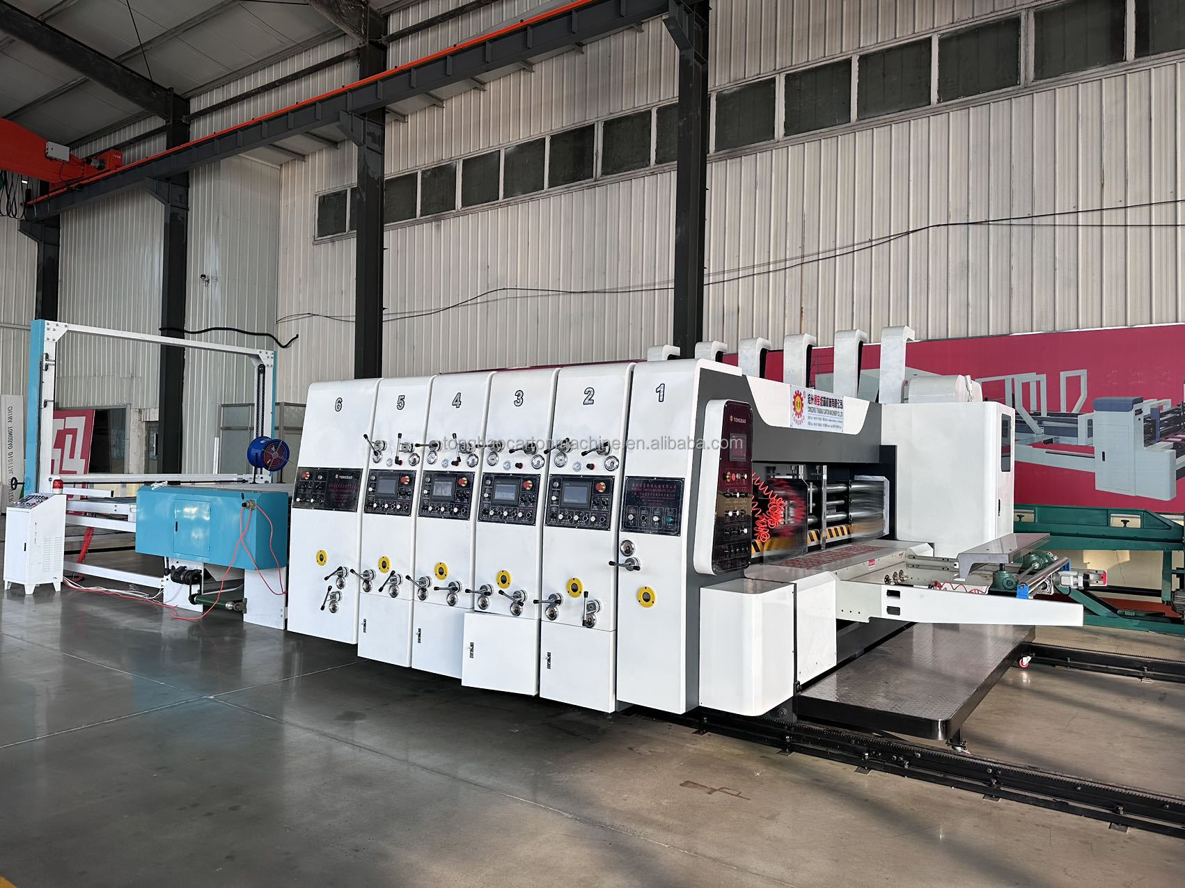 Automatic Flexo Plate Box Printing Machine for Precise and Fast Carton Box Production