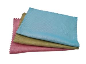 China Diamond Edgless Microfiber Cleaning Cloths 30x40cm Microfiber Glass Towel wholesale