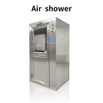 SS 201 Air Shower Room Single Sided Blowers 380V 220V With Swing Door