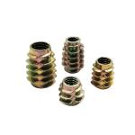 OEM Hex Drive Threaded Inserts , M4 Wood Furniture Screw Inserts