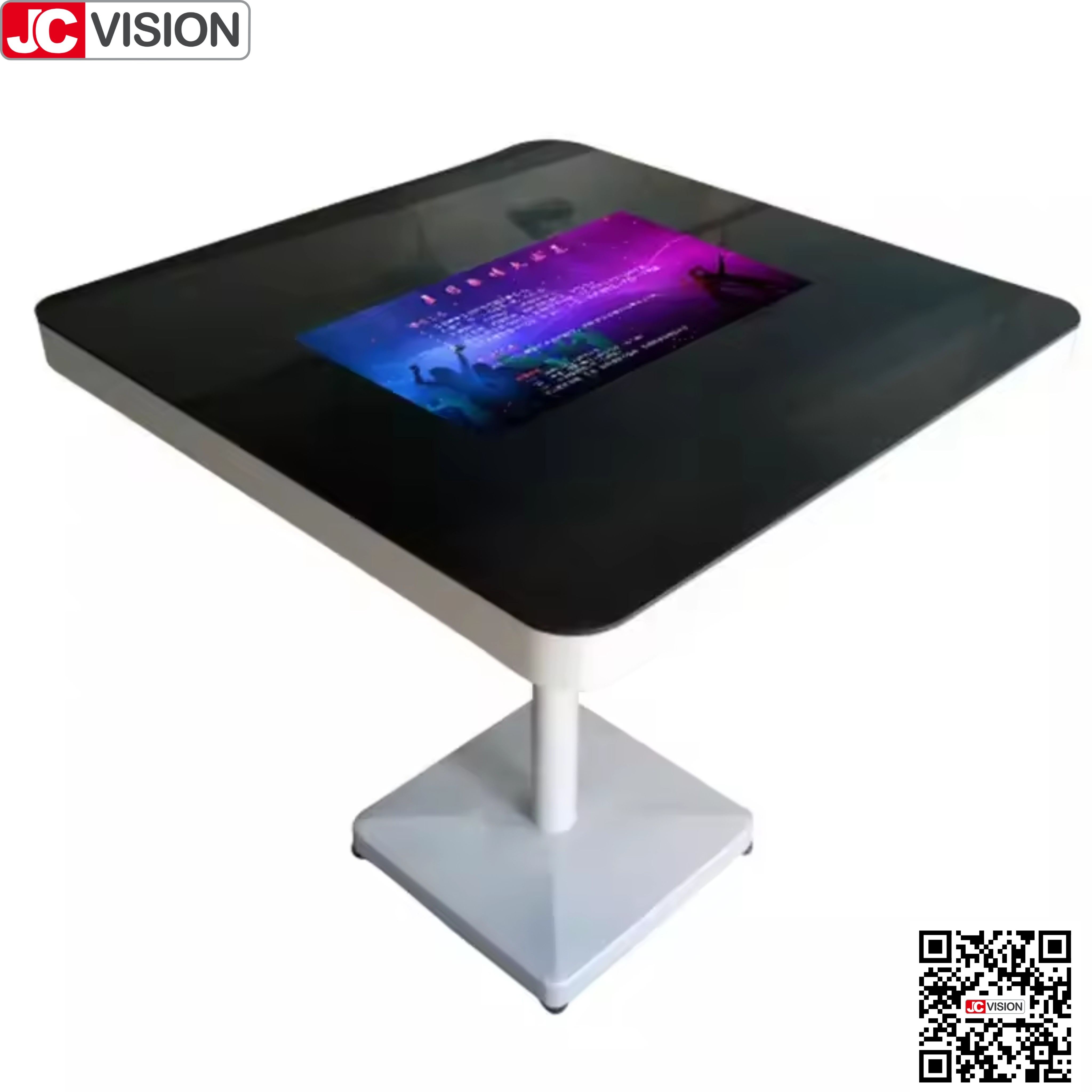 JCVISION 21.5 inch Ordering coffee shop waterproof screen digital game table with touch screen