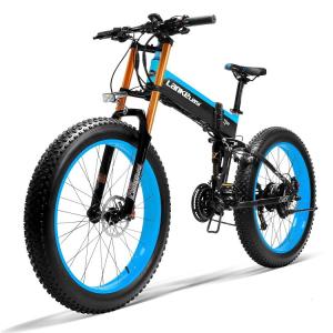 China Folding 1000W Fat Folding Electric Bike 26 Inch 13AH Panasonic Battery wholesale