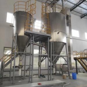 China Steam / Electricity / Gas / Oil Powered Spray Dryer for Pharmaceutical Dye Intermediates wholesale