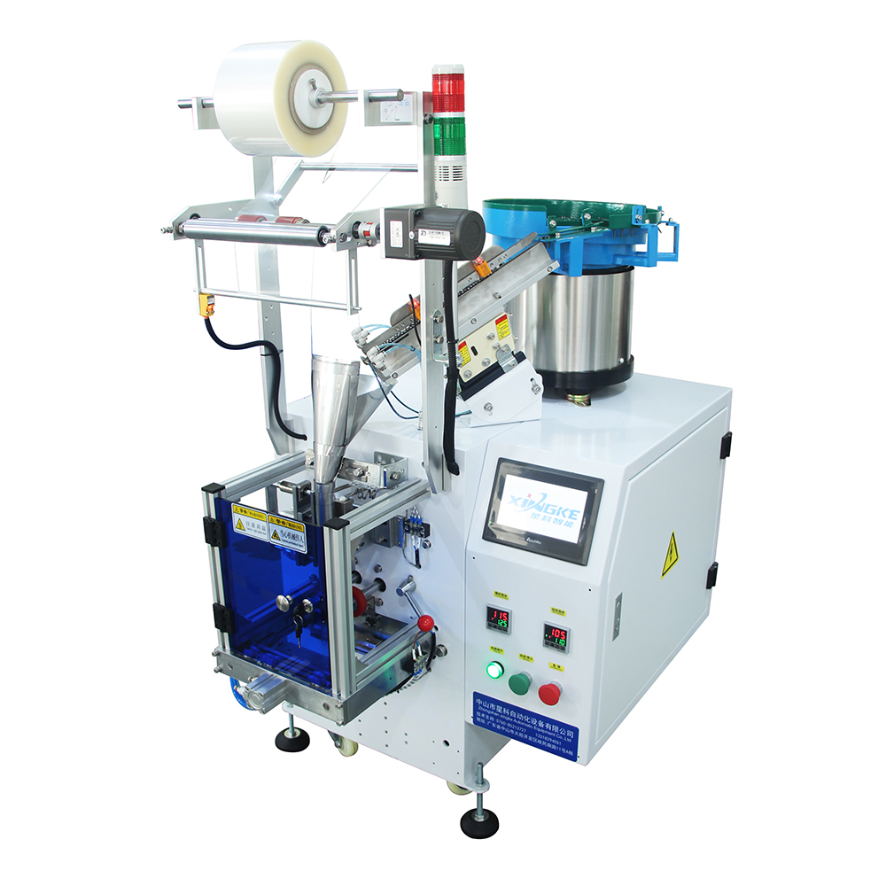 Automatic Fastener Hardware Screw Counting with Vibrating Feeder Packing Machines for Small Hardware Parts