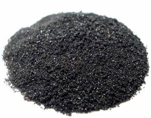 China Wet Pressing Strontium Ferrite Magnetic Powder , Black Magnetic Powder Materials wholesale