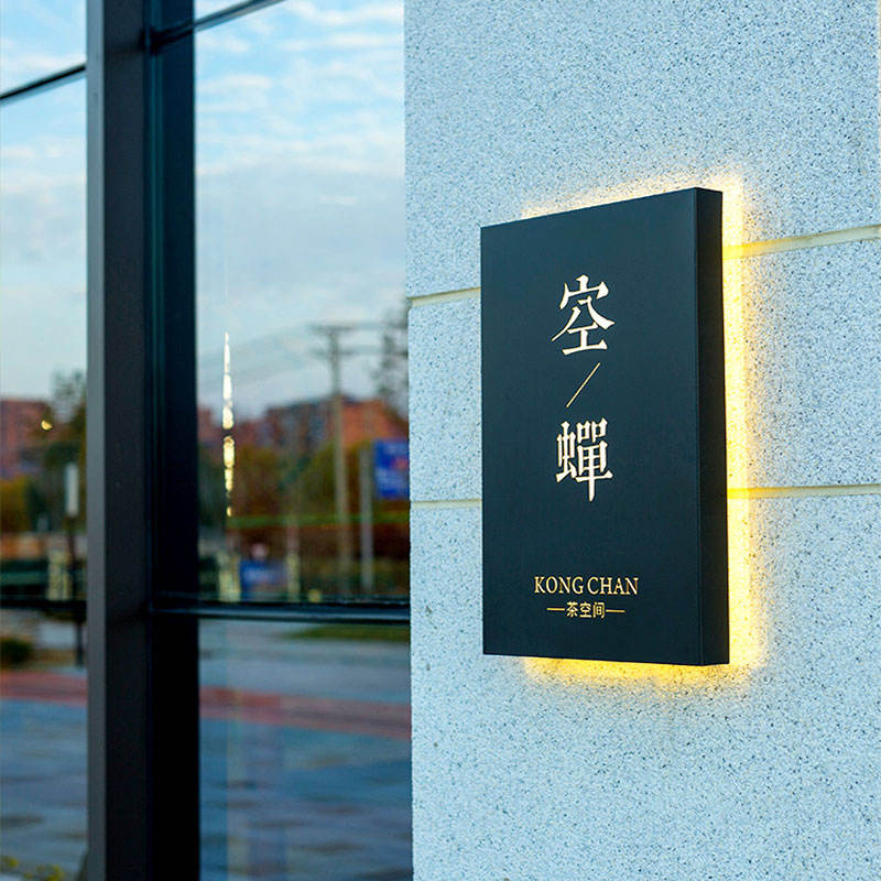 Creative LED Billboard Hollow Light Box Outdoor Signboard Luminous Characters Stainless Steel Acrylic Luminous Light Box