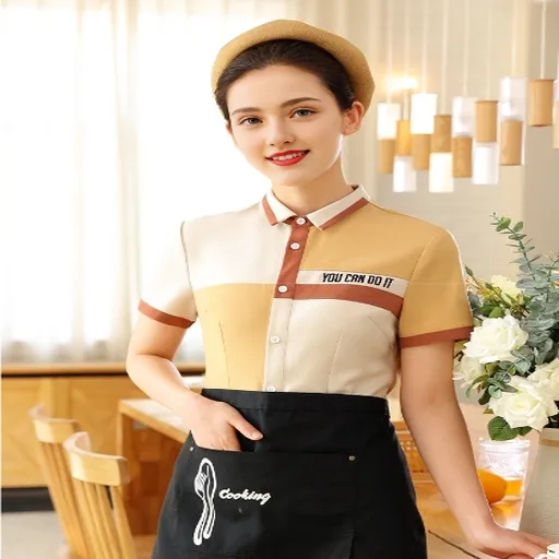 Classic Fashionable Clothes Manufacturers Waiter Uniform for Hotels
