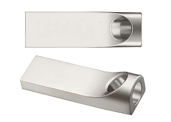 256g 3.0 Silvery Metal Pen Drive Can Shape With Customized Logo