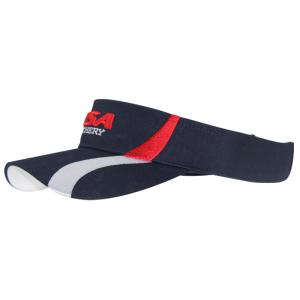 China Unisex Woven 100% Cotton Sun Visors Customized Embroidered Sun Visor wholesale