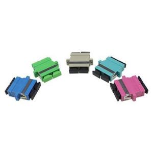 China Duplex Fiber Optic Couple SC SM MM OM3 OM4 DX Low Insertion Loss wholesale