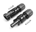 Excellent Abrasion Resistant Mc4 PV Connectors Flame Retardant Toxicity