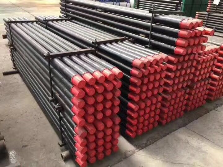 High Torque Resistance Threaded Drill Rod Length Customized For Mining Drilling