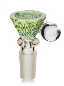 China 14mm Glass Water Bong Bowl 2 Inch Rasta Martini Bowl Piece wholesale