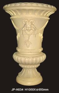 China Lightweight Sandstone Plant Pots For Indoor And Outdoor Decor wholesale