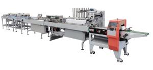 China CE ISO9001 Automated Packaging Line Bread Cookies Food Packaging Line wholesale