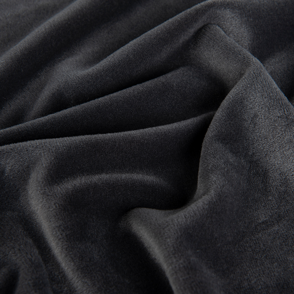 Women's Velvet Blazer Knitted Stretch Velvet Spandex Fabric 220GSM in Customized Color
