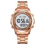 2097 qibla mens watch reloj digital hombre direction muslim prayer watches azan