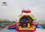 PVC Fireproof Commercial Inflatable Bouncers For Kids Jumping Car Houses
