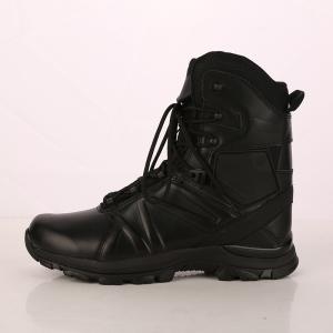 China Durable Leather Insulated Mid Calf Combat Boots wholesale
