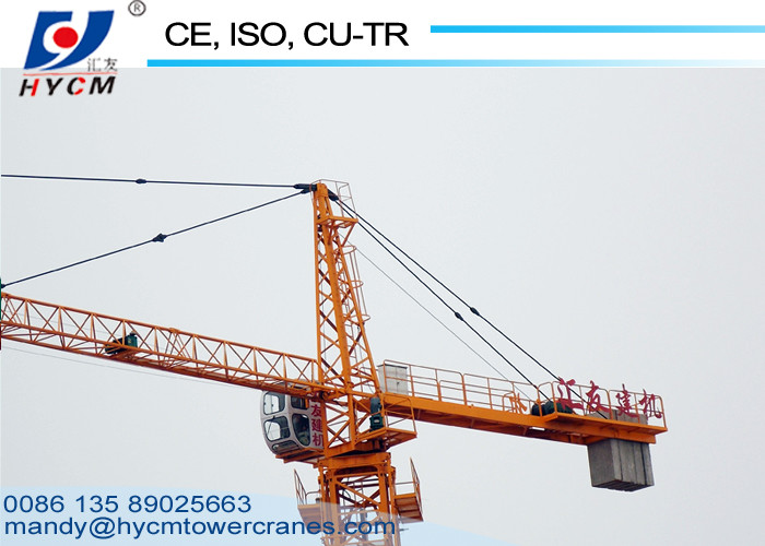 150m Height 60m Lifting Jib 6ton Load QTZ6013 Topkit Tower Crane with Hammer Head