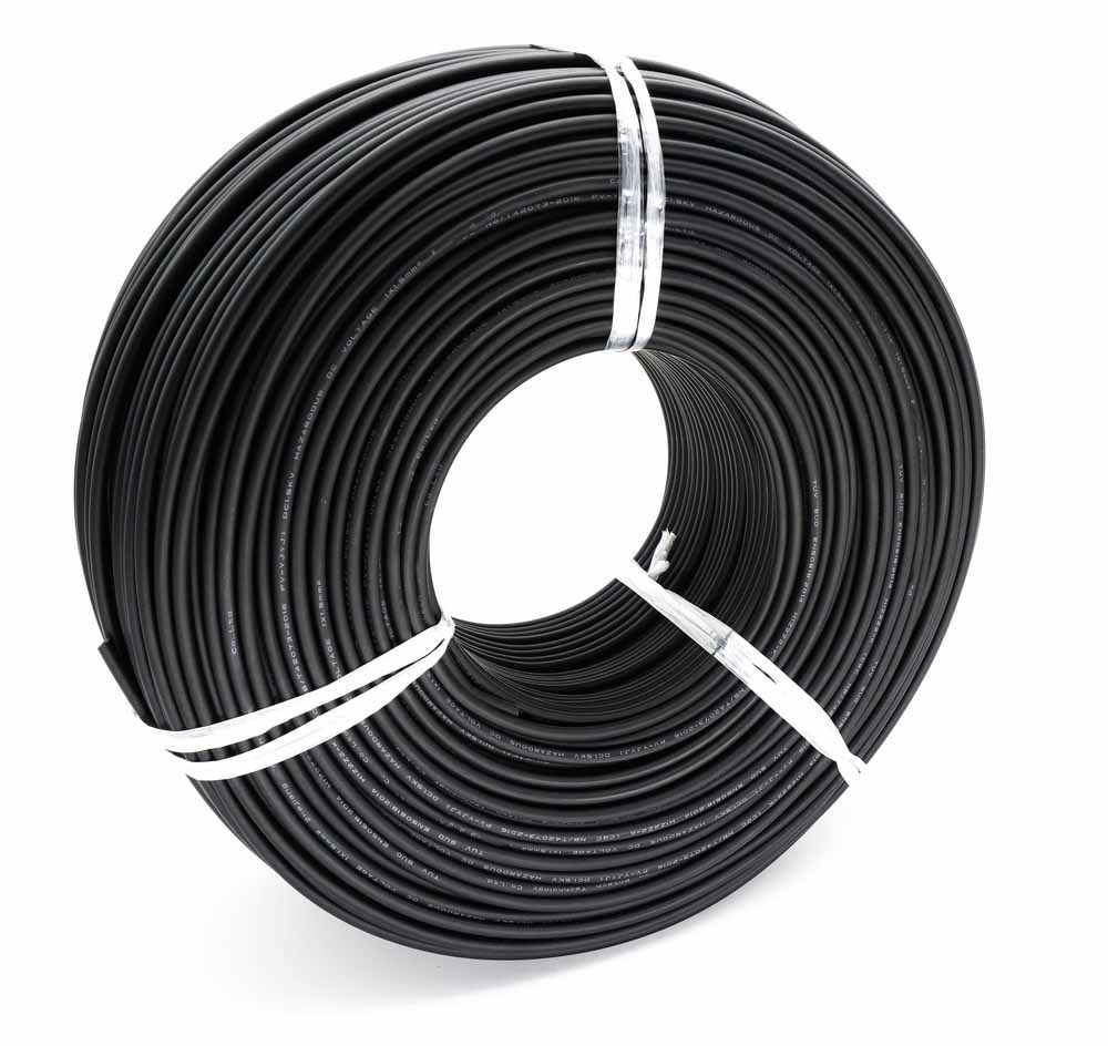 1.5mm2 XLPO Solar DC Cable 1500V Tinned Copper TUV EN50618