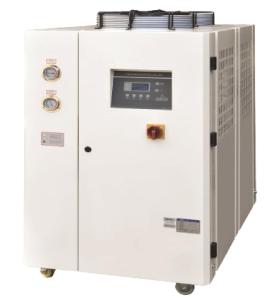 China 35 Degree 407 R22 Refrigerant Water Cooled Chiller Plastic Auxiliary Machine wholesale