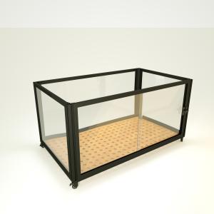 China Portable Sliding Door Dog House Kennel wholesale