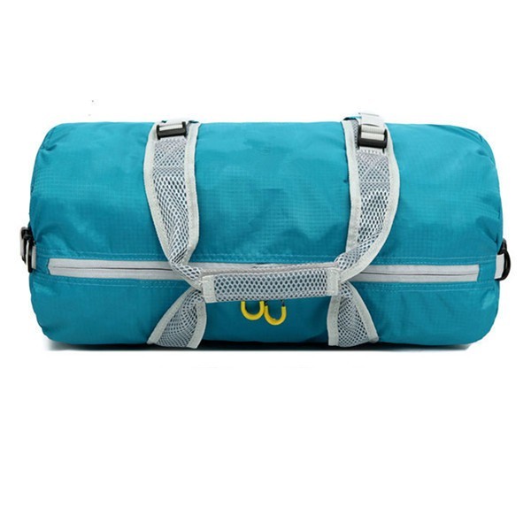 210D Round Sports Bag Womens , Lightweight Gym Bag To Carry Weights