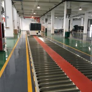 China PLC Controlled Manual Assembly Line For Split Floor Standing Duct Type Air Conditioners wholesale