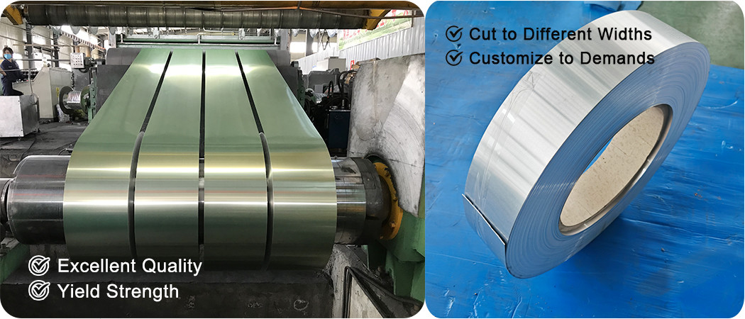 Aluminum Alloy Strip Color Coated Channel Letter Aluminum Strip Coil For Letter