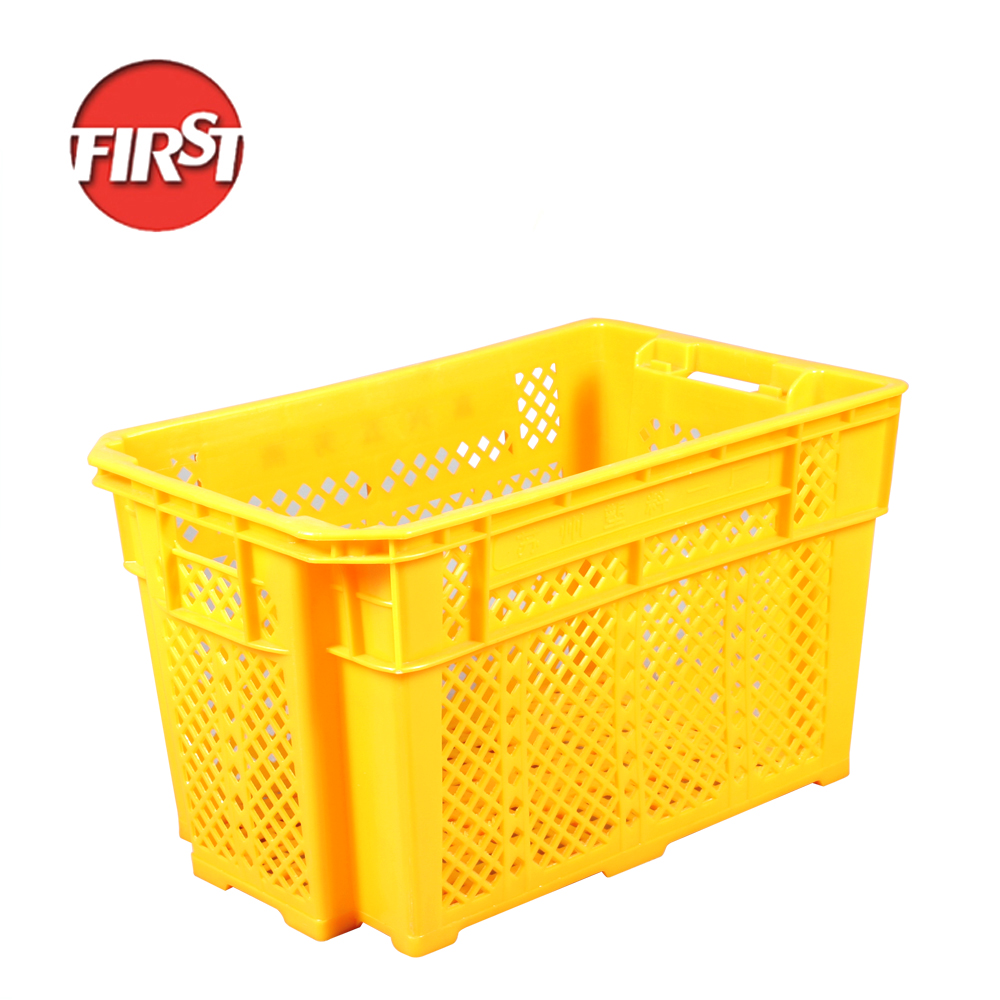 Plastic Moving Box Containers For Fruits Vegetables Internal Size 590x410x330mm