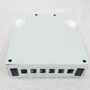 China 8 Ports Small Fiber Optic Termination Box , Fiber Optic Wall Mount Termination Box wholesale