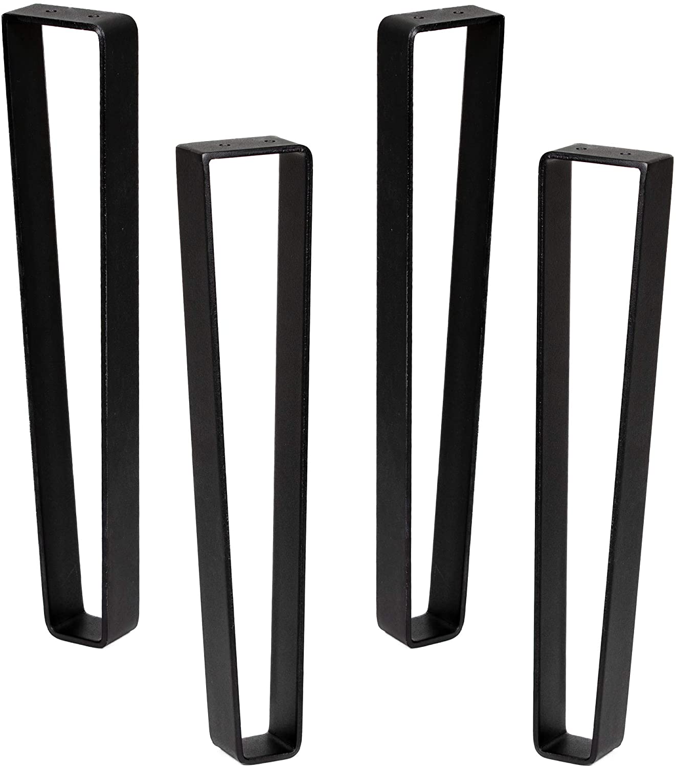 Modern Mid Century Farmhouse Metal Iron Furniture Legs Sturdy Heavy Duty Hairpin Legs