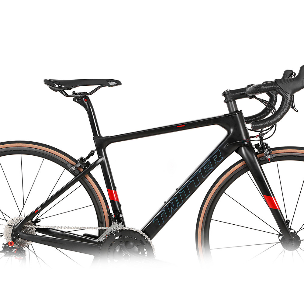 Twitter STEALTH Pro Carbon Fiber Racing Bike 54cm Frame 8.7KG