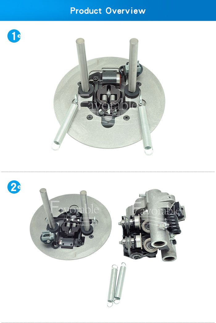 Metal Spare Parts Sharpener / Presser Foot Assembly For GT5250 75834000