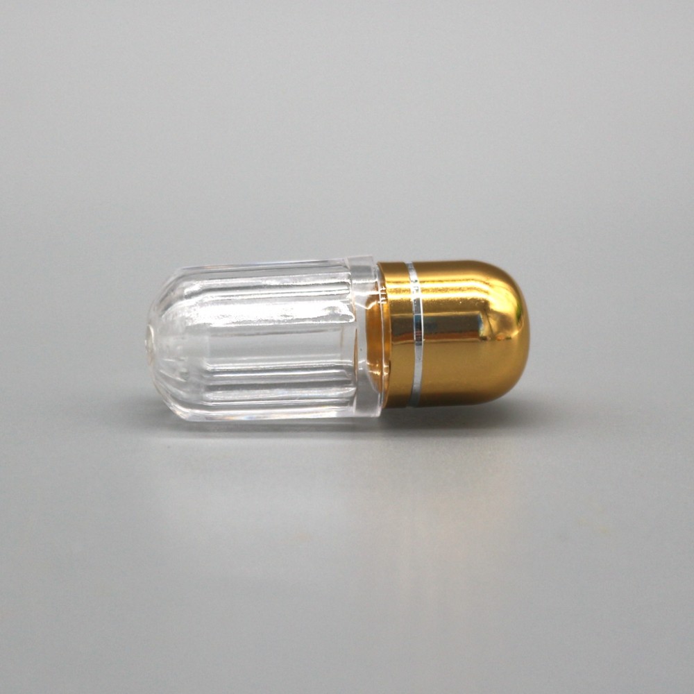 Plastic Blister Single Pill Container 3ml ISO9001 Metal Cap