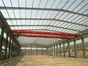 China 100x30 Steel Structure Shed Hot Dip Galvanized Painted Surface wholesale
