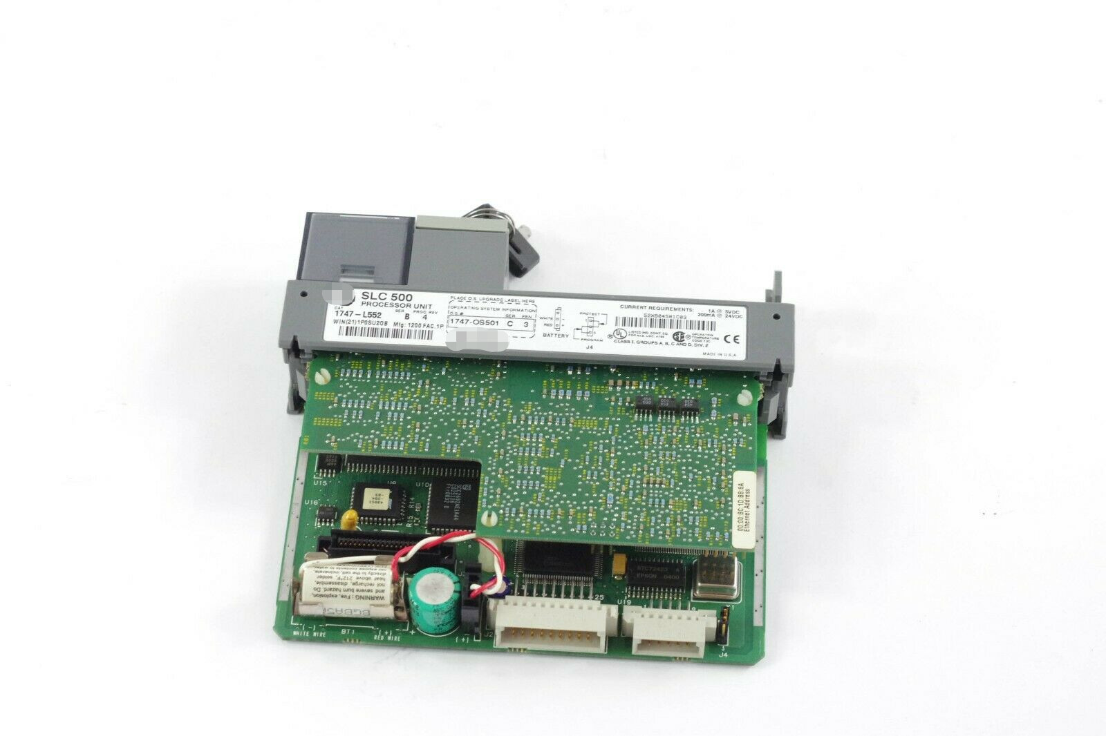 1747-L552 SLC 500 Processor Unit Controller PLC Module 32 K USER MEMORY