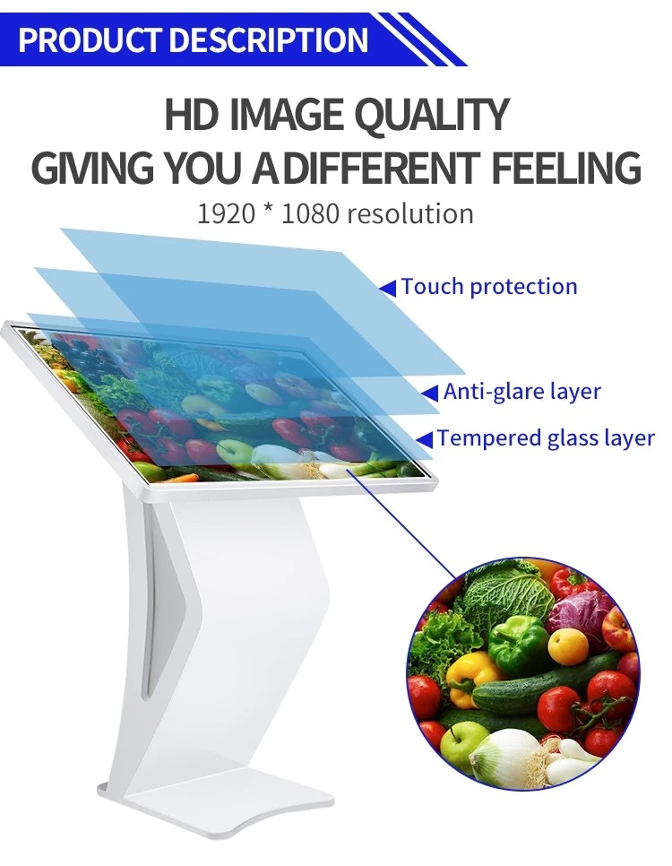 Hotel Supermarket Interactive Self Service Kiosk All In One 1920 X 1080