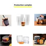 Used Guangdong machinery edible cup making machine disposable coffee cups
