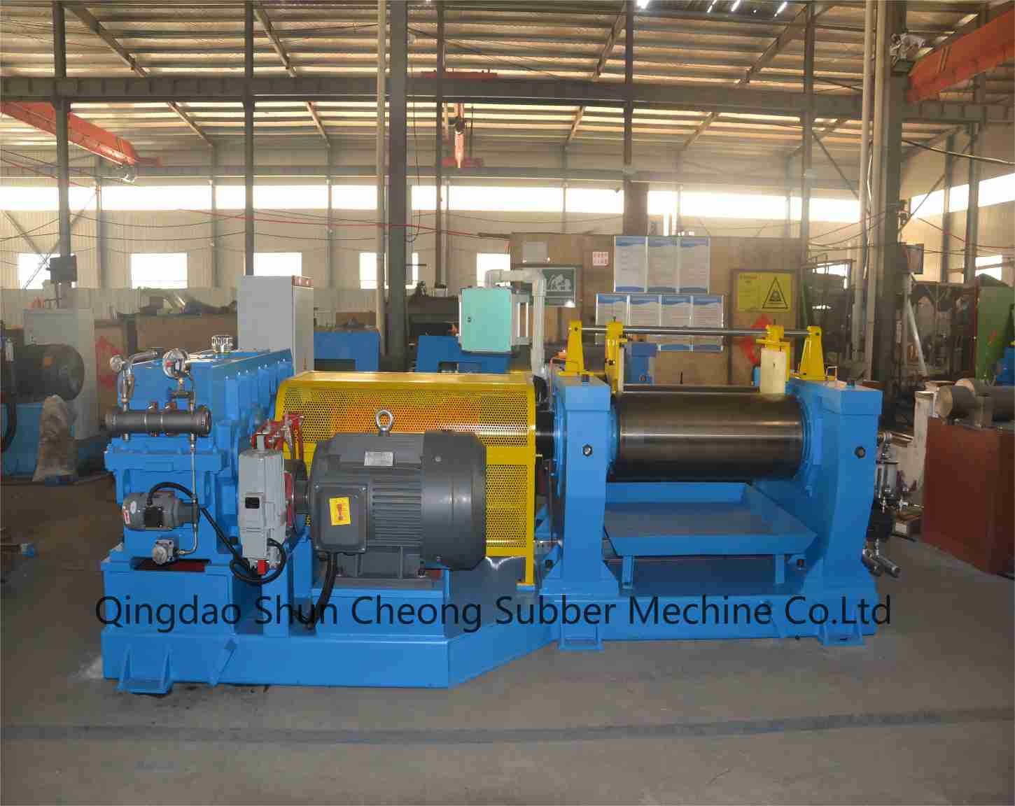 High Efficiency 6-28 Inch Rubber Open Mixing Mill Oversea Service