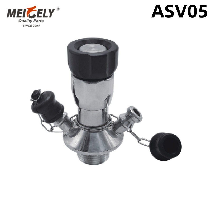 High-Quality Sanbitary Aseptic Sampling Valve ASV05 tank Parts For Tank Truck